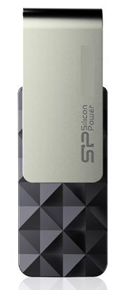 Накопитель Silicon Power 64GB USB 3.0 Blaze B30 Black SP064GBUF3B30V1K