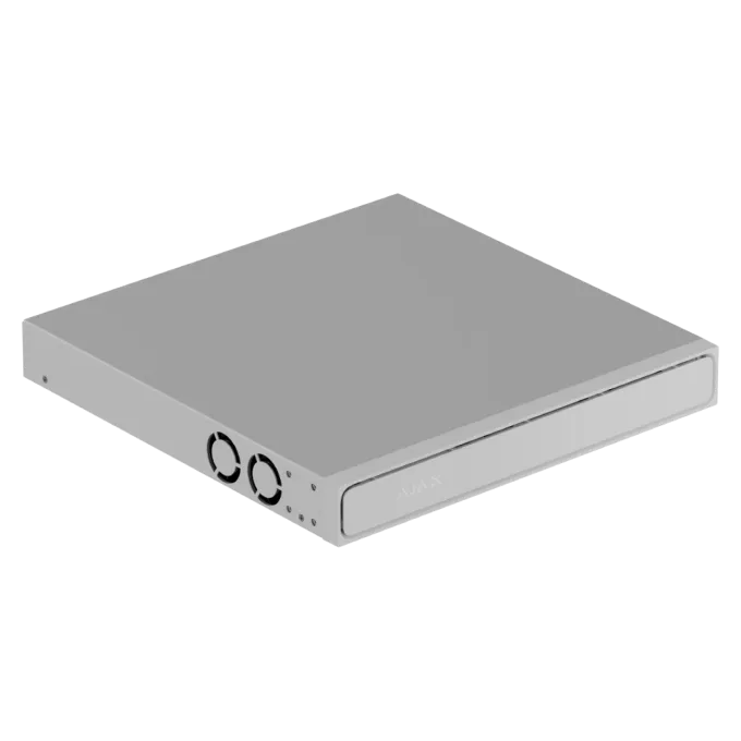 Ajax NVR H2D8PAC (8ch) white HDMI 4K 16Тб PoE