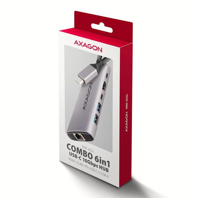 AXAGON HMC-6G2L
