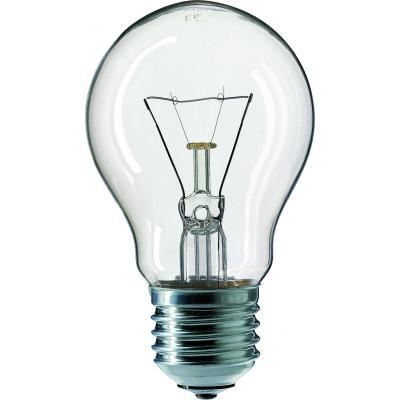 Лампочка PHILIPS E27 60W 230V A55 CL 1CT/12X10F Stan 8711500354563