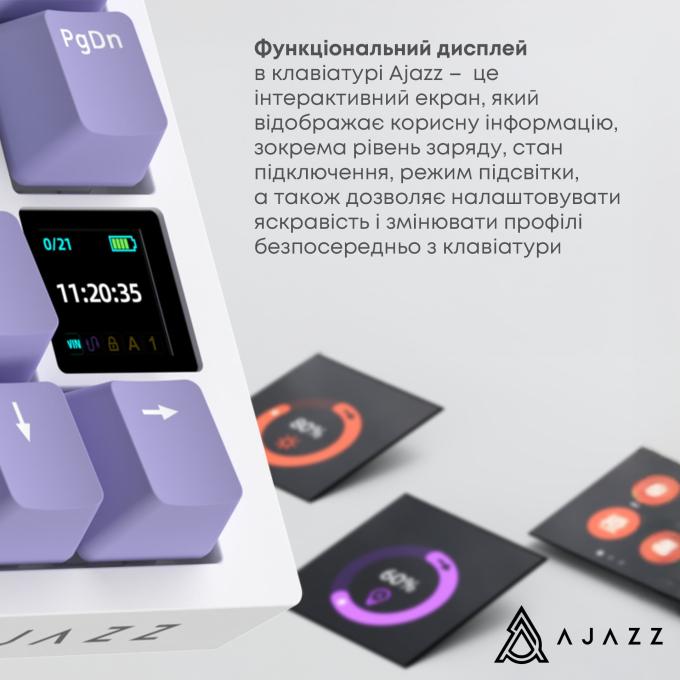 Ajazz AK820PRO-FF-PWB