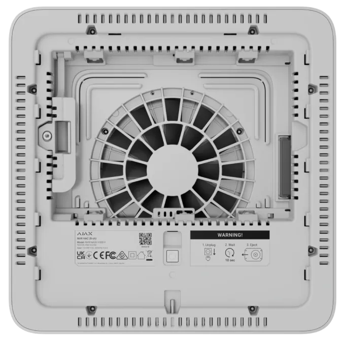 Ajax NVR HAC (8ch) (8EU) ASP white