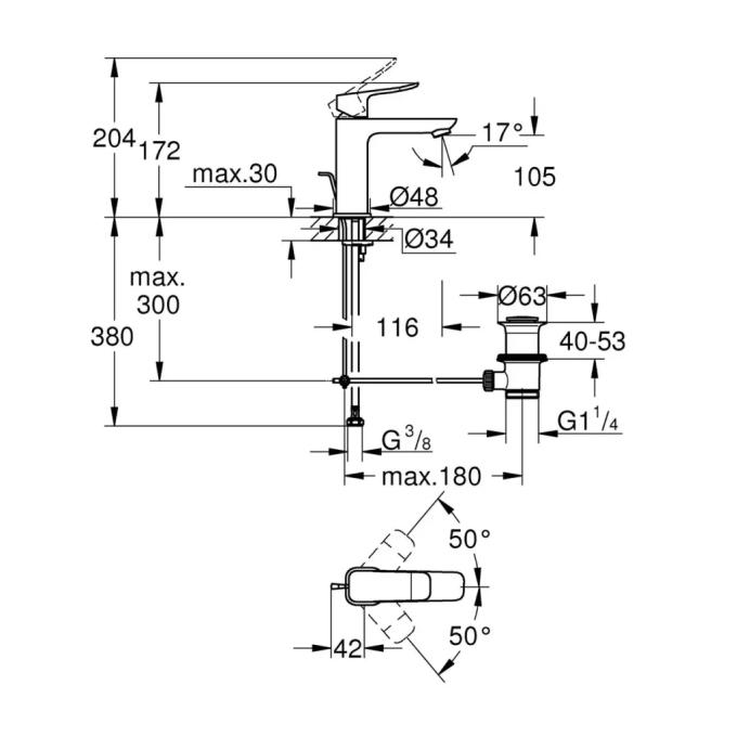 Grohe QuickFix 1018322430
