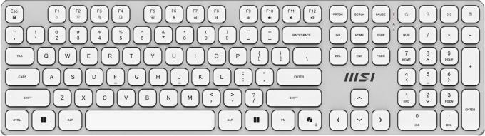 MSI FORGE K210 W COMBO WHITE