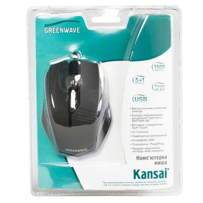 Мышка Greenwave Kansai R0004686 Black USB