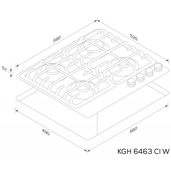 Kernau KGH 6463 CI W