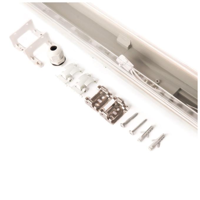Євросвітло Т8 LED-SH-2*10 IP65 Slim