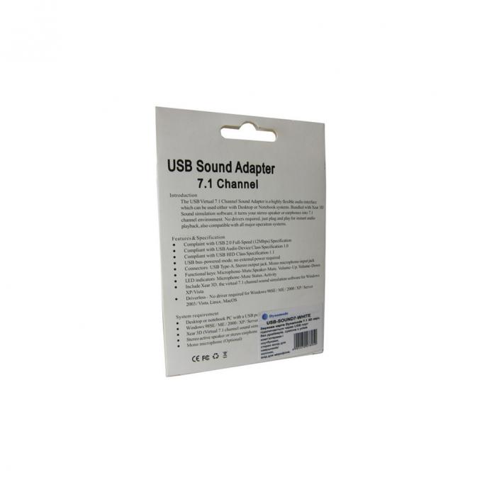 Dynamode USB-SOUND7-WHITE
