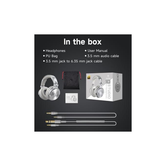 OneOdio Pro 10 Silver