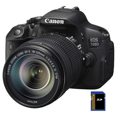 Цифровой фотоаппарат CANON EOS 700D 18-135 STM lens kit 8596B038