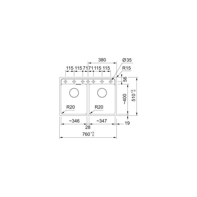Franke 114.0720.011