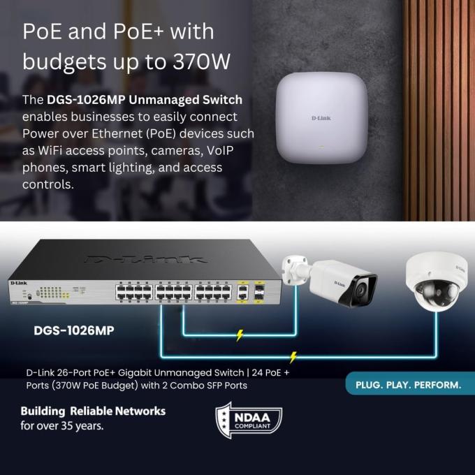 DLINK DGS-1026MP
