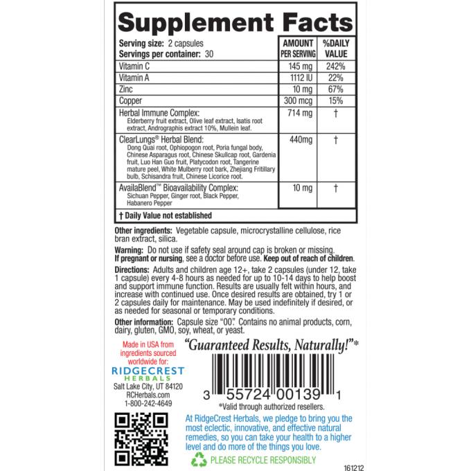 Ridgecrest Herbals RCH139