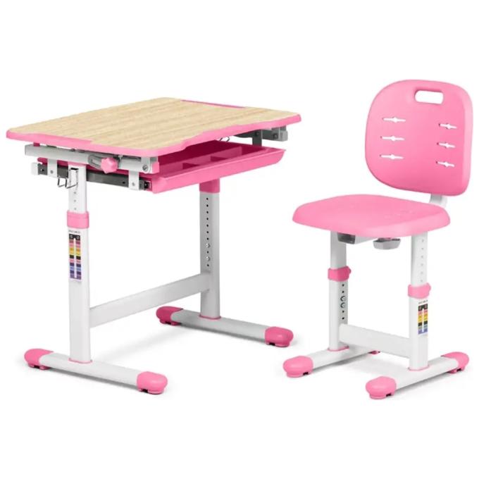 FunDesk Piccolino III Pink-w