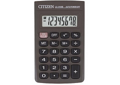 Калькулятор Citizen LC-310III; карманный, 8-разрядный, литиевая батарея, 98 x 62 x 11 мм