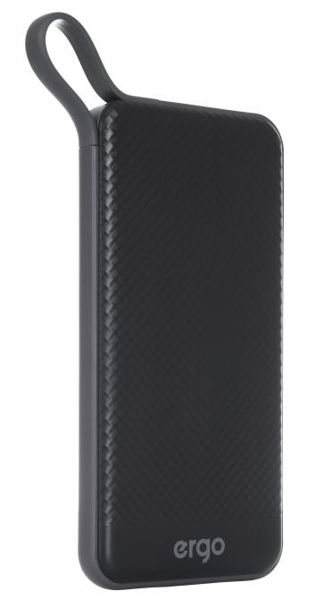 Универсальная мобильная батарея Ergo Type-C 10000mAh Black LP-129