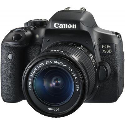 Цифровой фотоаппарат Canon EOS 750D 18-55 IS STM Kit 0592C027