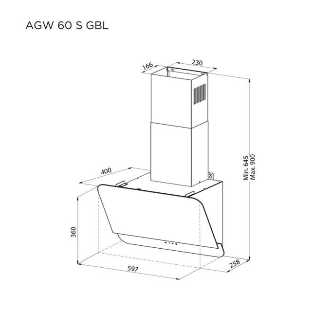 PYRAMIDA AGW 60 S GBL
