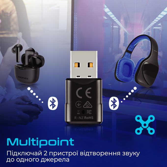 Promate bluelink.black