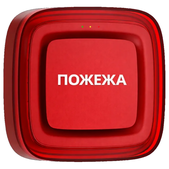 Ajax EN54 FireProtect (Sounder/VAD) red пожарный светозвуковой "ПОЖЕЖА"