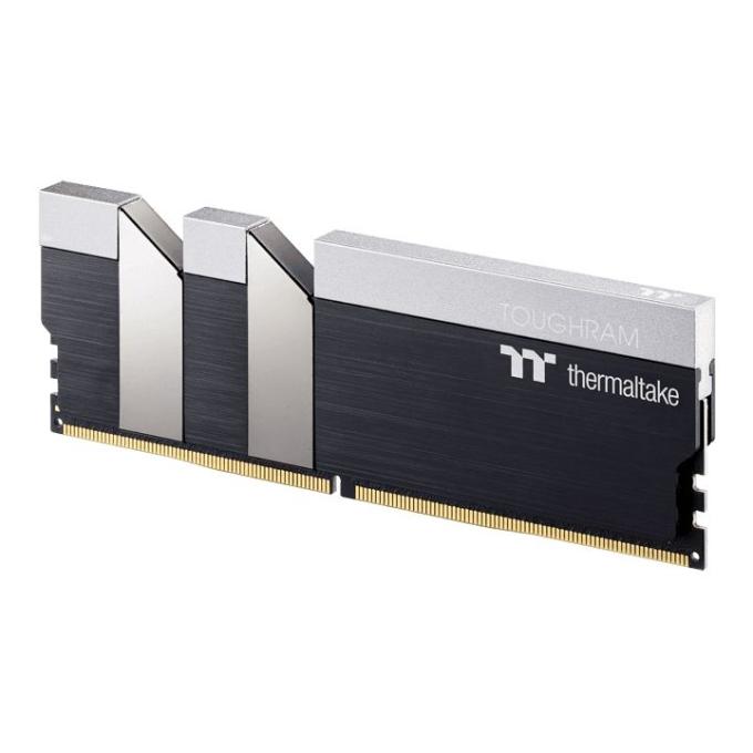 Модуль памяти для компьютера DDR4 16GB (2x8GB) 4000 MHz Toughram Black ThermalTake (R017D408GX2-4000C19A)