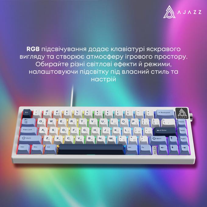 Ajazz AK650-SS-BWB