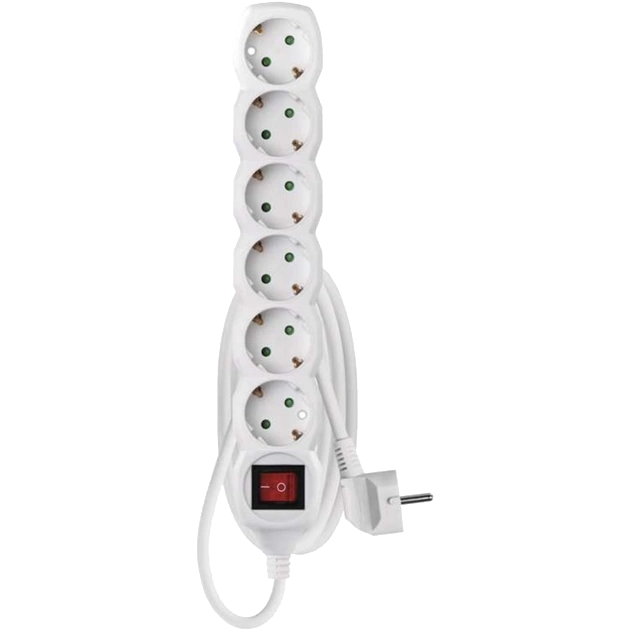 EMOS P1621R 6 розетки 1.5 м