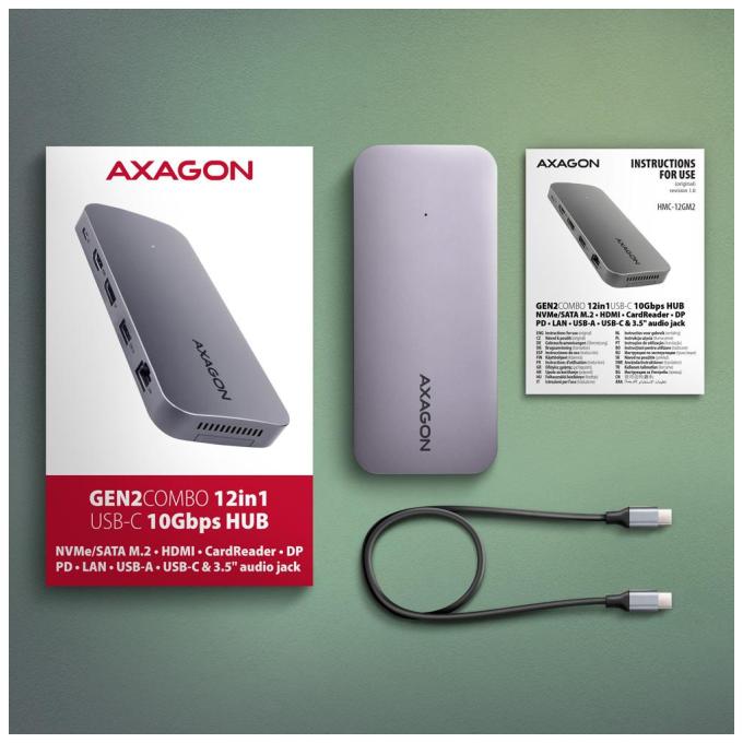 AXAGON HMC-12GM2