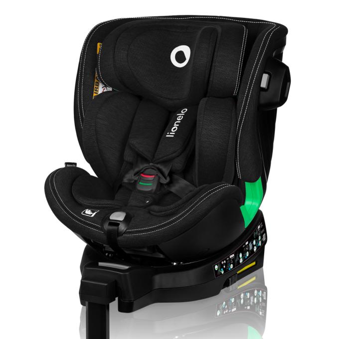Lionelo LO-HARMONY I-SIZE BLACK CARBON BAMBOO
