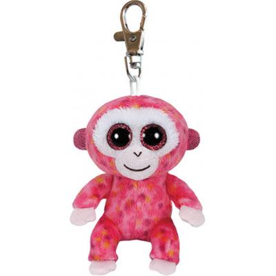 Мягкая игрушка Ty Розовая обезьяна Ruby, 12 см 36603
