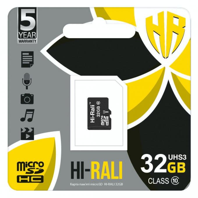 Hi-Rali HI-32GBSD10U3-00