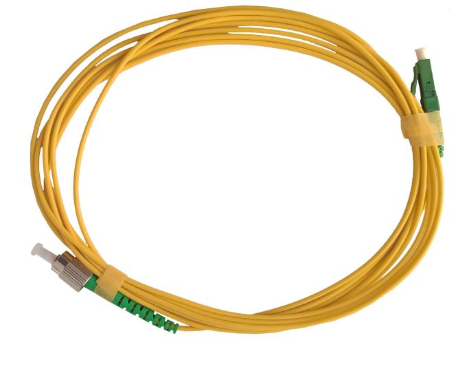 Abee LC/APC-FC/APC simplex, G657A, 2.0mm, 3m