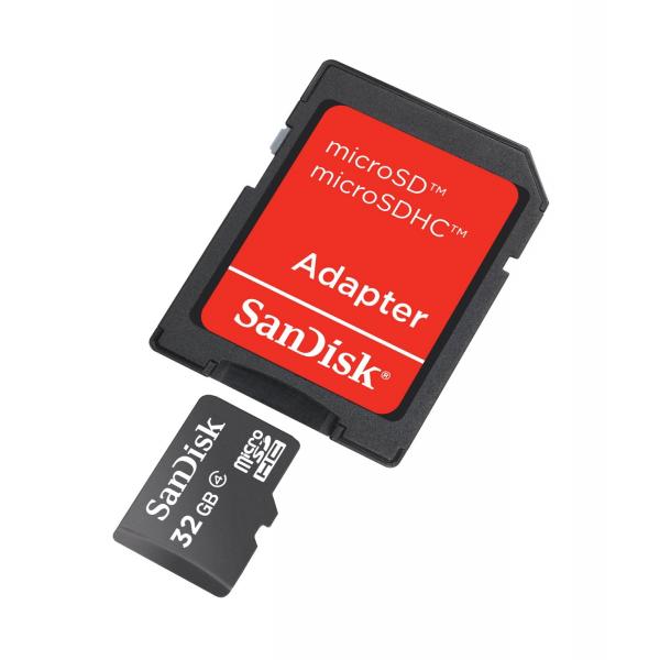 Карта памяти SANDISK 32GB microSD class 4 SDSDQM-032G-B35