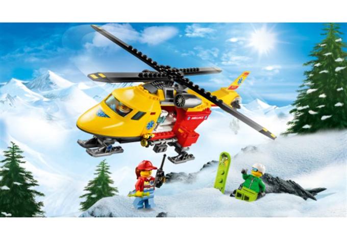 Конструктор LEGO City Вертолет скорой помощи (60179) LEGO 60179