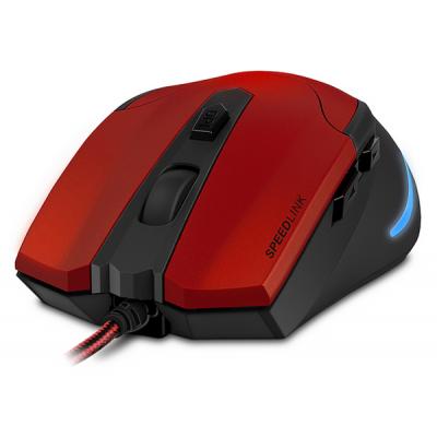 Мышка Speedlink AKLYS Gaming Mouse, black-red SL-680001-BKRD