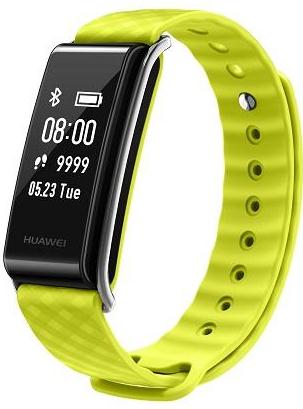 Фитнес-браслет Huawei AW61 Green (02452541); 0.96" OLED / Bluetooth 4.2 / IP67 / 95 мАч / 46.8 х 20.5 х 11.2 мм, 22 г / зеленый