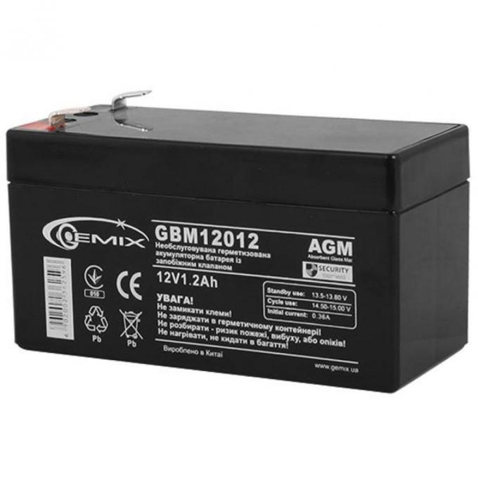 Батарея к ИБП GEMIX GBM 12В 1.2 Ач GBM12012