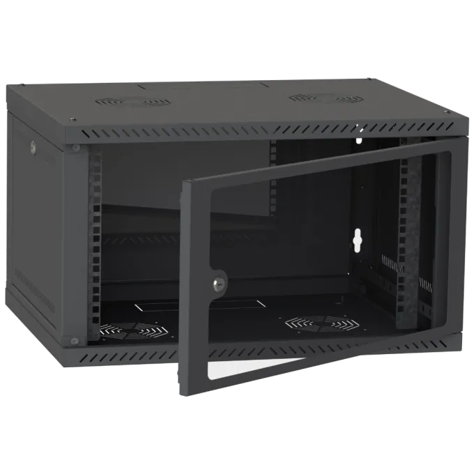 Ipcom CH-6U 600x350 стекло RAL9005