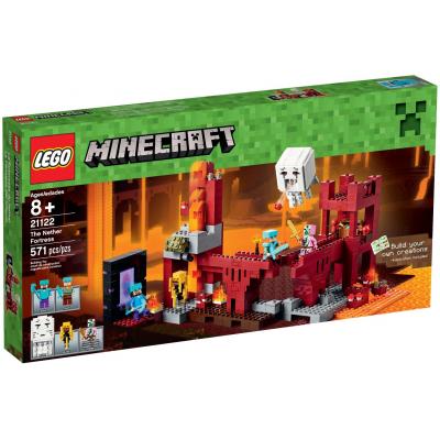 Конструктор LEGO Minecraft Адская Крепость 21122