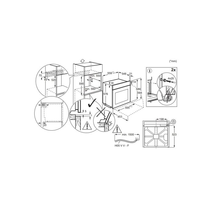 ELECTROLUX LOE8F38S