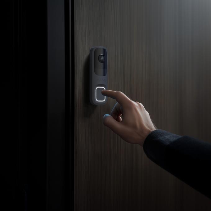 Ajax Doorbell black RAL 9005