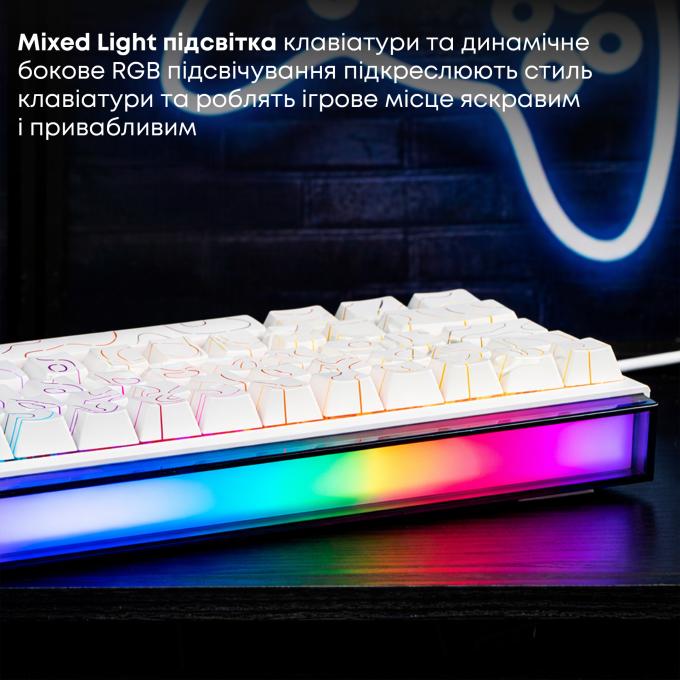 Ajazz NK68-R-S-W