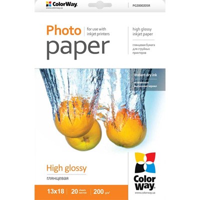 Бумага ColorWay 13x18 PG2000205R