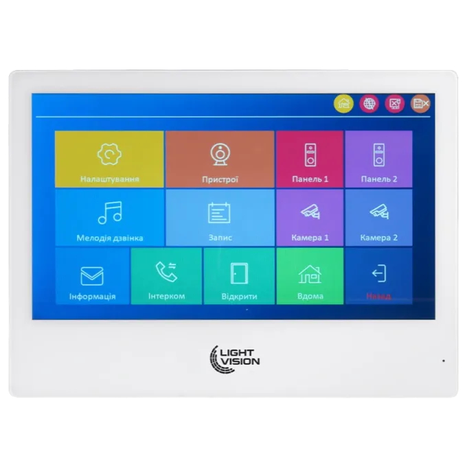 Light Vision SINGAPORE WiFi FHD WHITE (AI) 10"