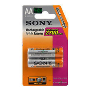 Аккумулятор Sony NHAAB2E R06 2700 1x2 pcs