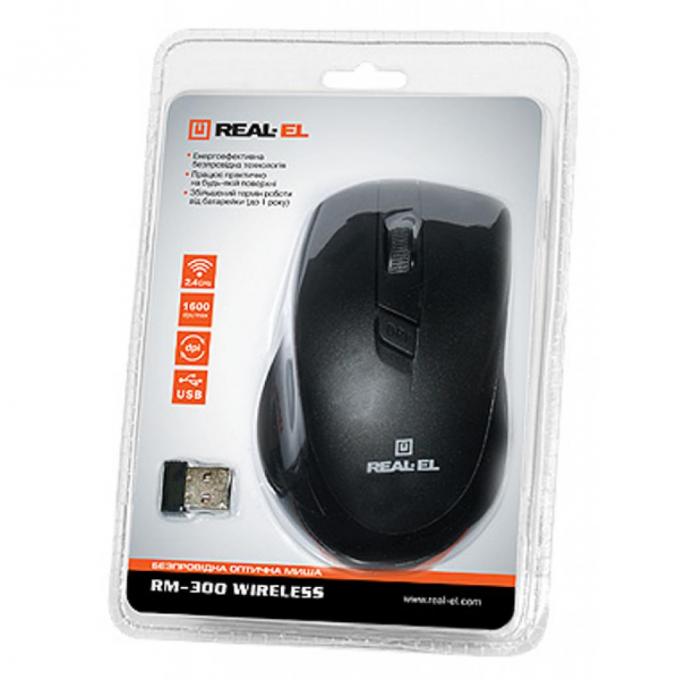 REAL-EL RM-300 black-grey