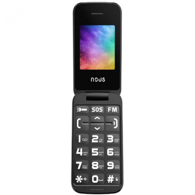Мобильный телефон NOUS NS 2435 Helper Flip Black