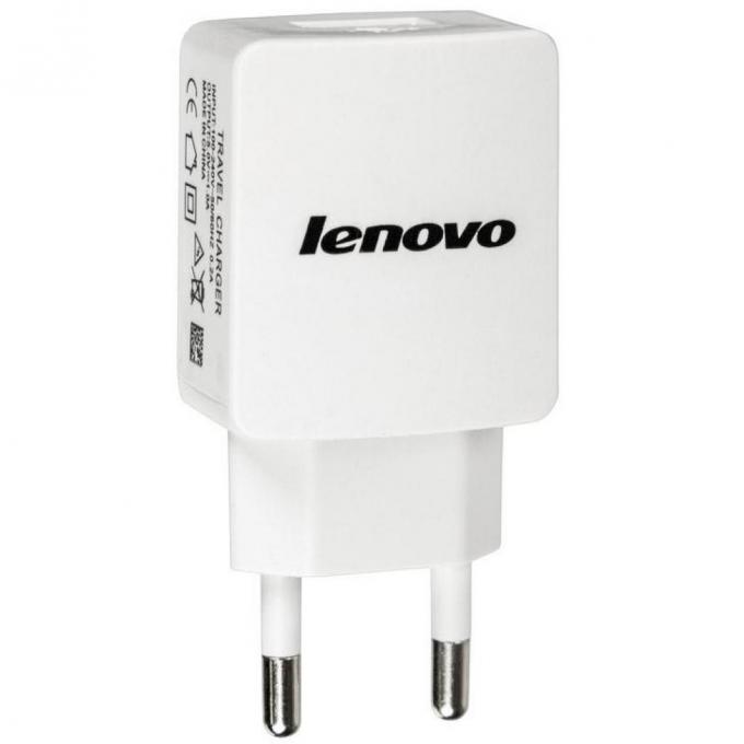 Зарядное устройство Lenovo 1A White + cable 64687