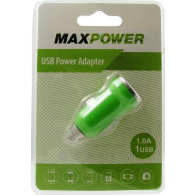Зарядное устройство MaxPower Mini 1A Green 33837