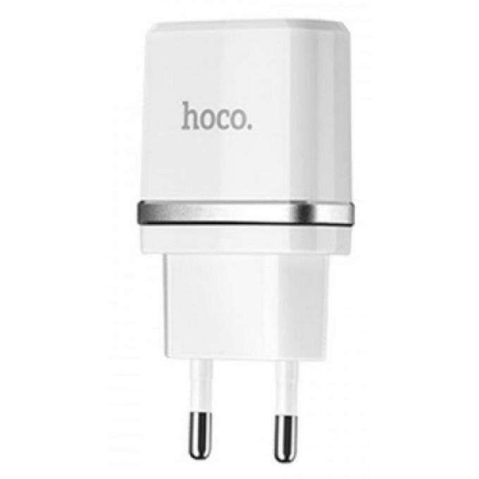 Зарядное устройство HOCO C11 1*USB, 1A, White 63319